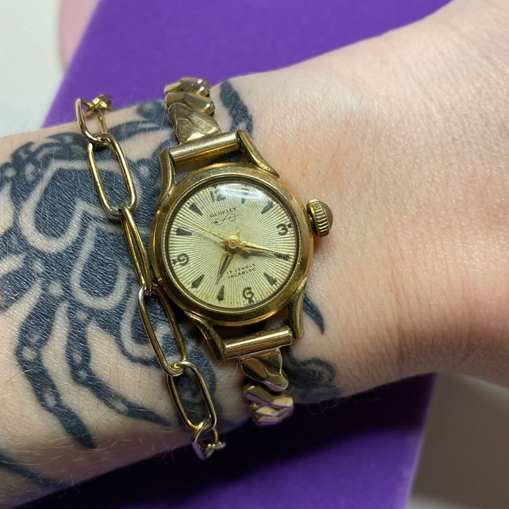 💛 Vintage Gold Filled Berkley Jewel Watch